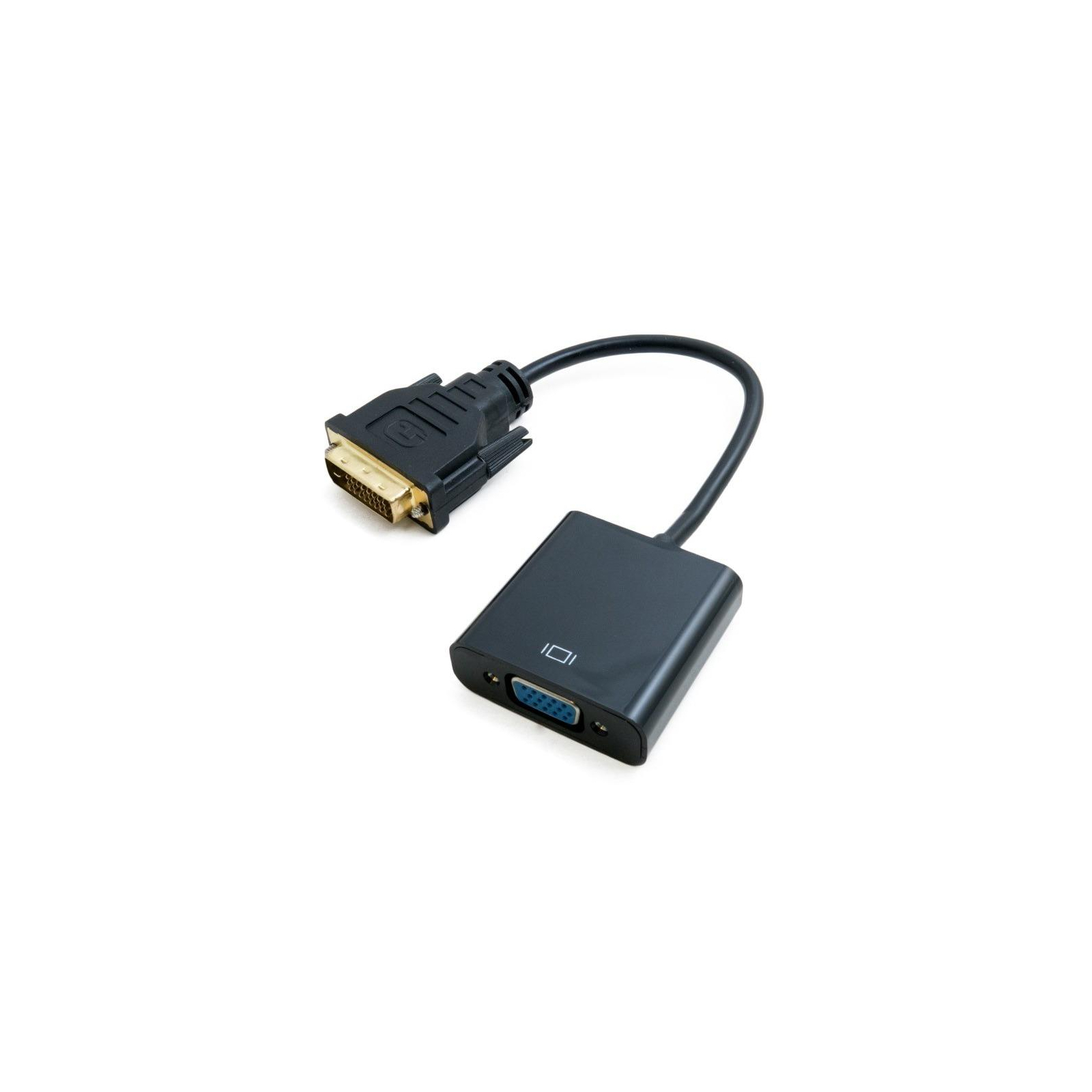 Переходник DVI-D Dual Link (Male)-VGA (Female), 0.15 m Extradigital (KBV1685)