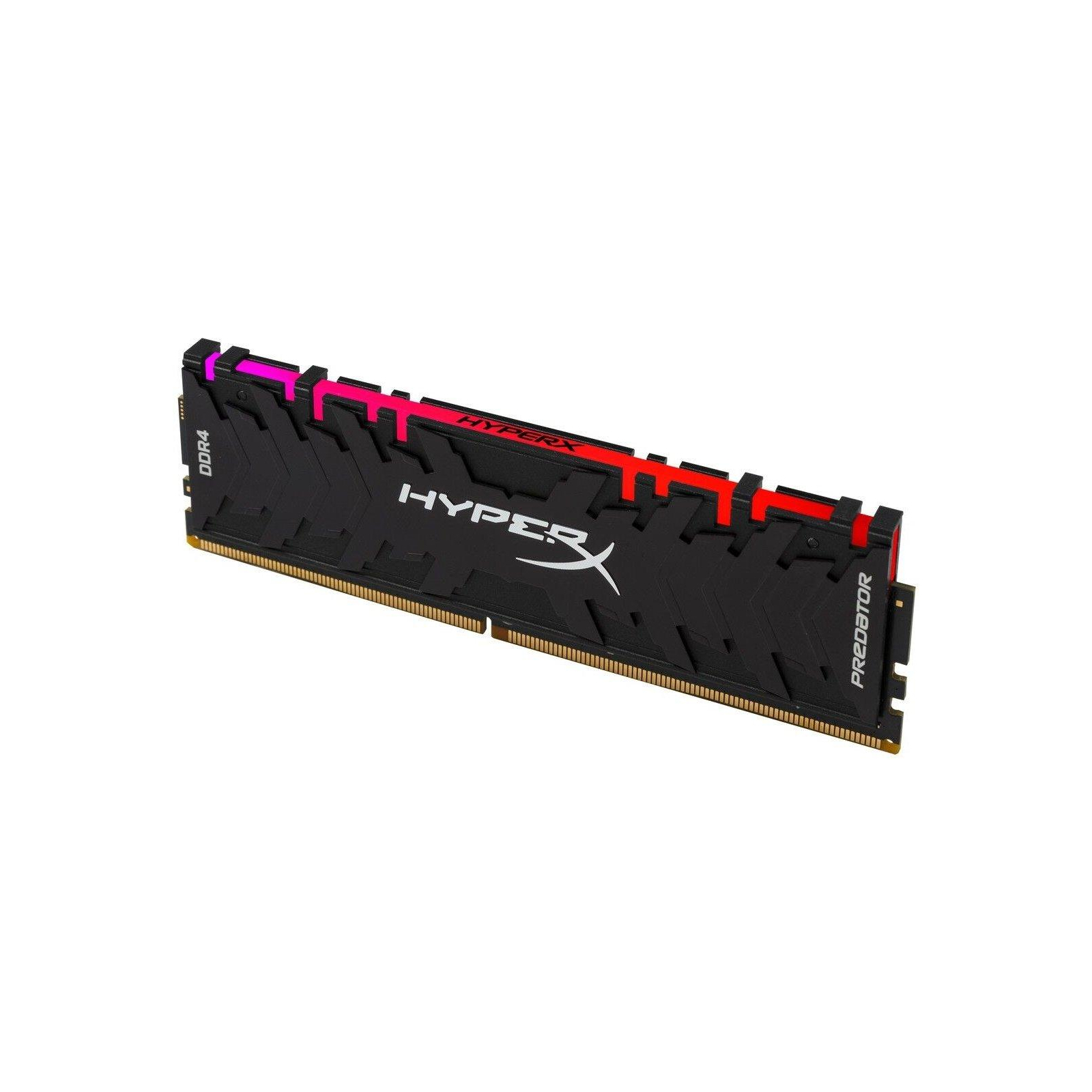 Модуль памяти для компьютера DDR4 8GB 3000 MHz HyperX Predator RGB Kingston Fury (ex.HyperX) (HX430C15PB3A/8) изображение 2