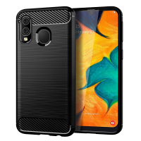 Чехол для мобильного телефона Laudtec для SAMSUNG Galaxy A30 Carbon Fiber (Black) (LT-A30B) изображение 2