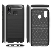 Чехол для мобильного телефона Laudtec для SAMSUNG Galaxy A30 Carbon Fiber (Black) (LT-A30B) изображение 4