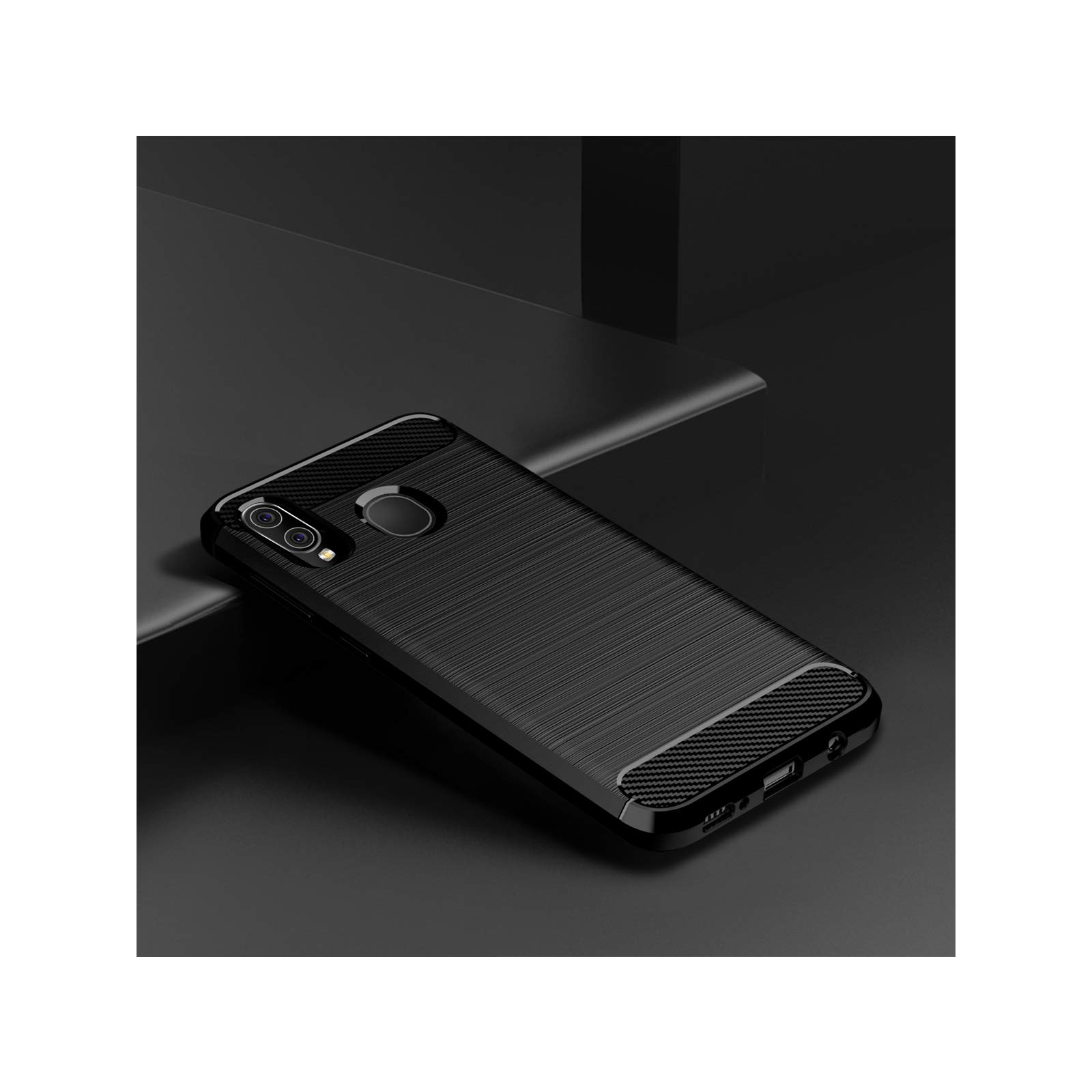 Чохол до мобільного телефона Laudtec для SAMSUNG Galaxy A30 Carbon Fiber (Black) (LT-A30B) зображення 8