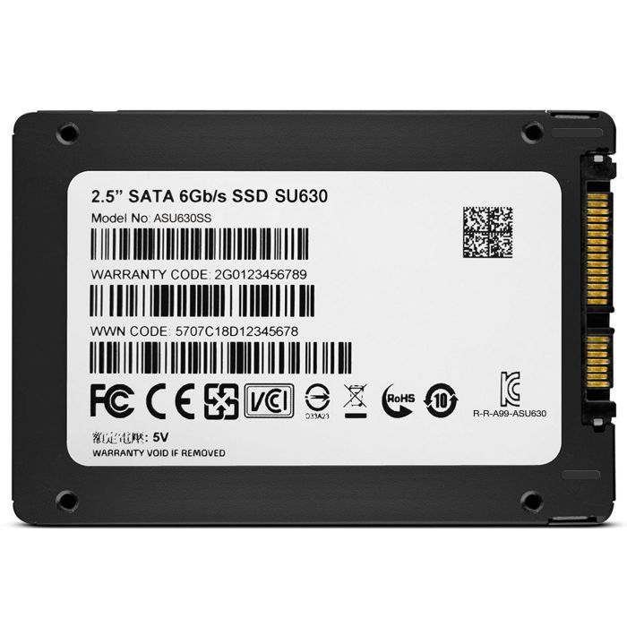 Накопитель SSD 2.5" 480GB ADATA (ASU630SS-480GQ-R) изображение 5