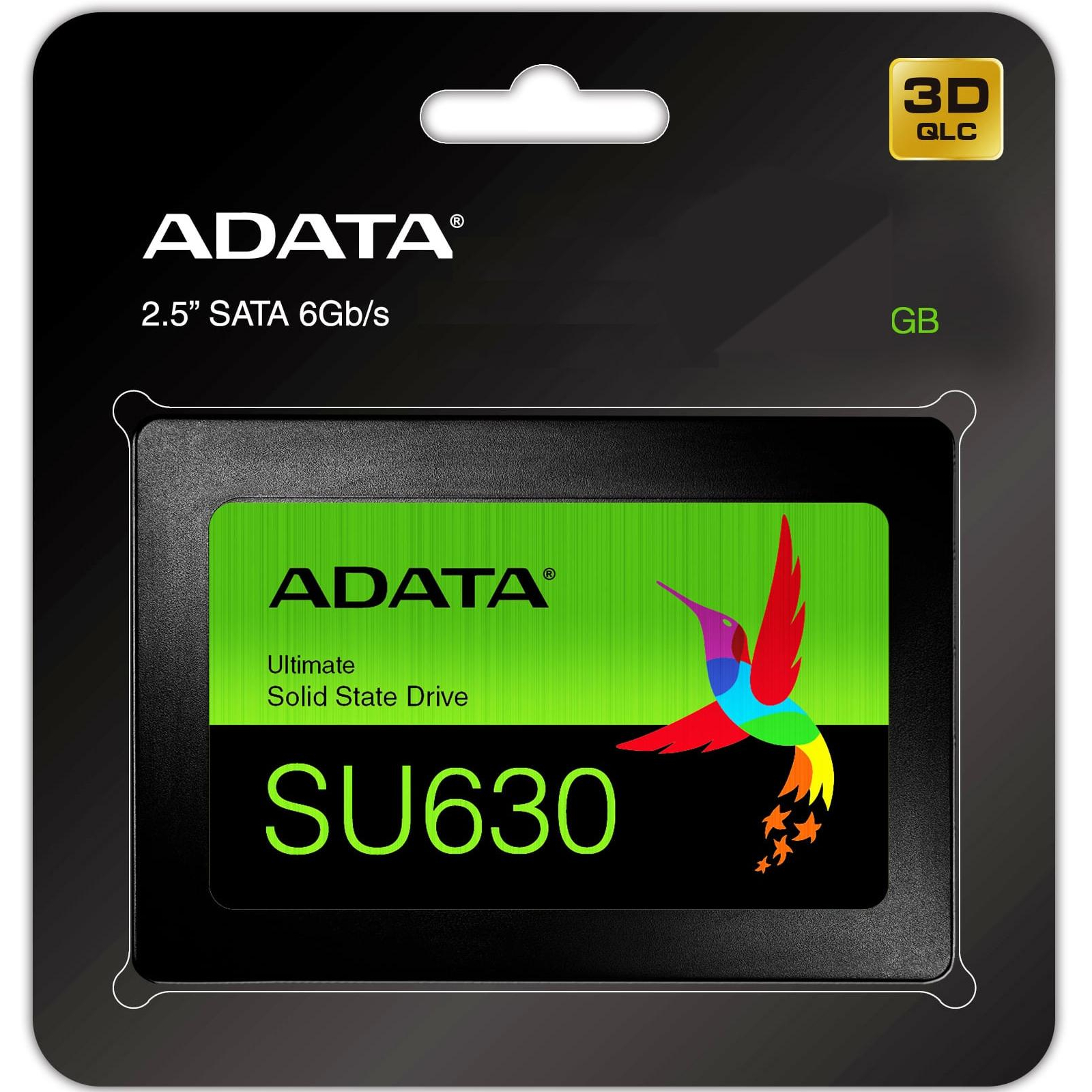Накопитель SSD 2.5" 480GB ADATA (ASU630SS-480GQ-R) изображение 6