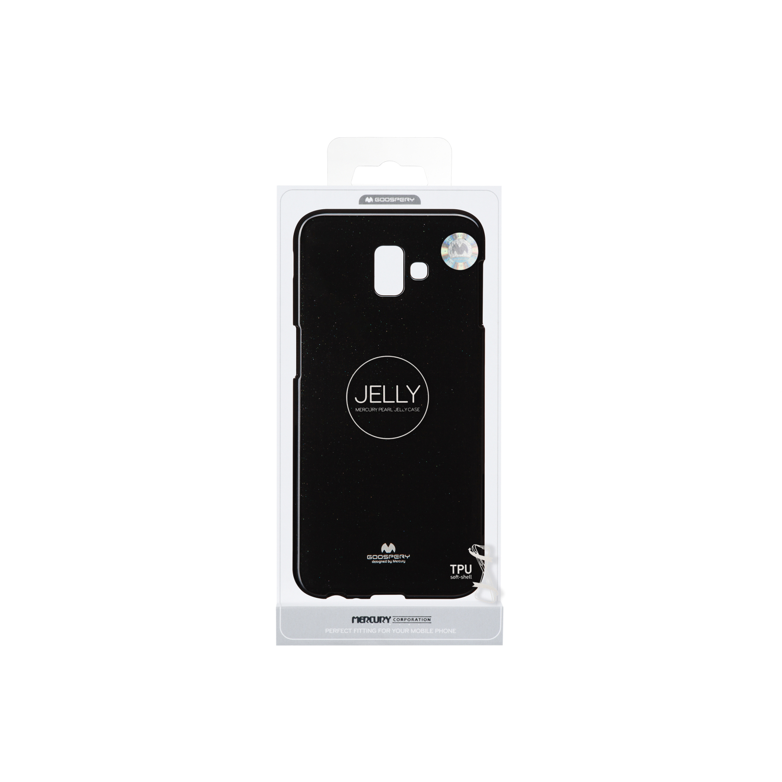 Чохол до мобільного телефона Goospery Jelly Case Samsung J6 Plus J610F Black (8809621297910) зображення 2