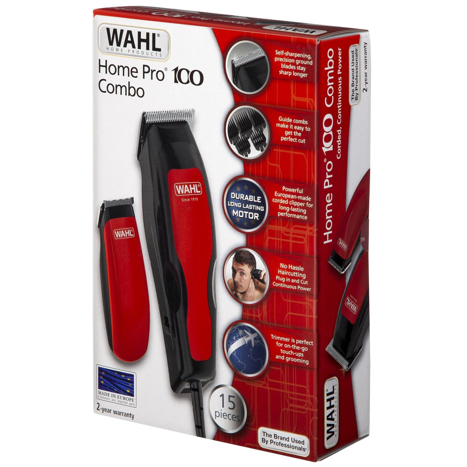 Машинка для стрижки Wahl Home Pro 100 Combo (1395.0466) зображення 8