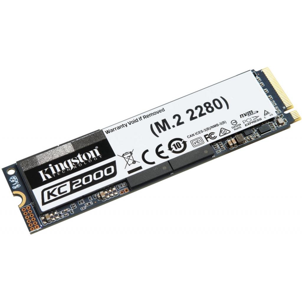 Накопичувач SSD M.2 2280 250GB Kingston (SKC2000M8/250G) зображення 2