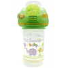 Бутылочка для кормления Baby Team c широким горлом, 250мл 6+ (1002_зеленый) изображение 2
