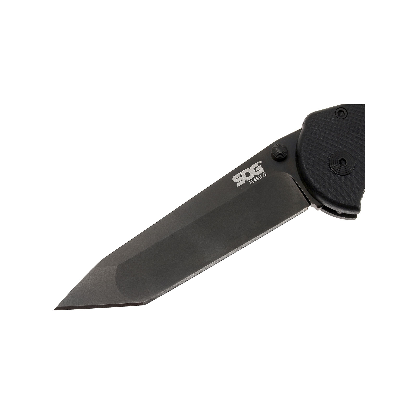 Нож SOG Flash II Tanto Black Blade (TFSAT8-BX) изображение 3
