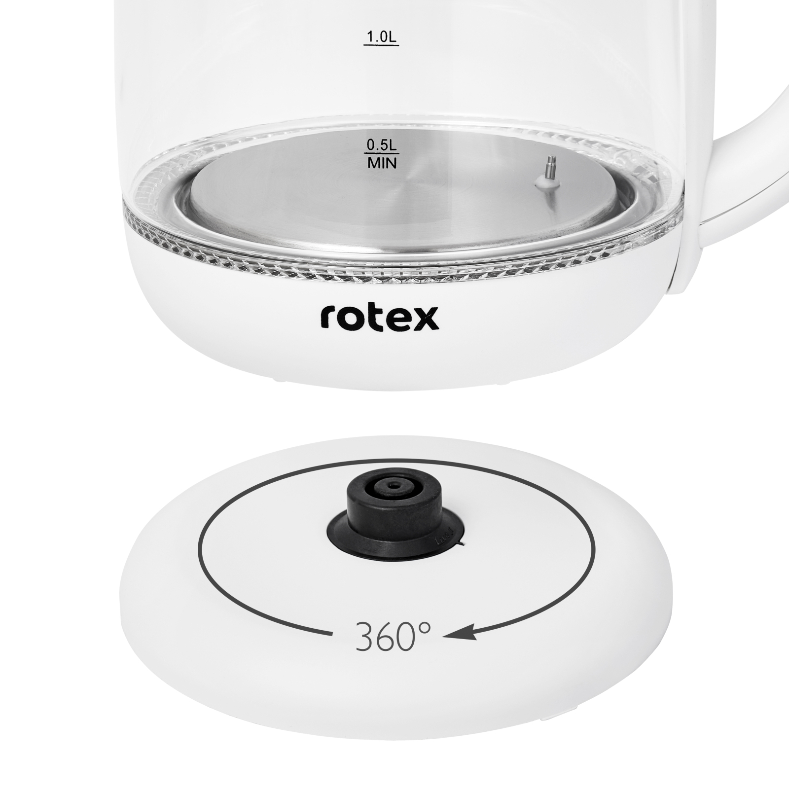 Електрочайник Rotex RKT85-G Smart зображення 4