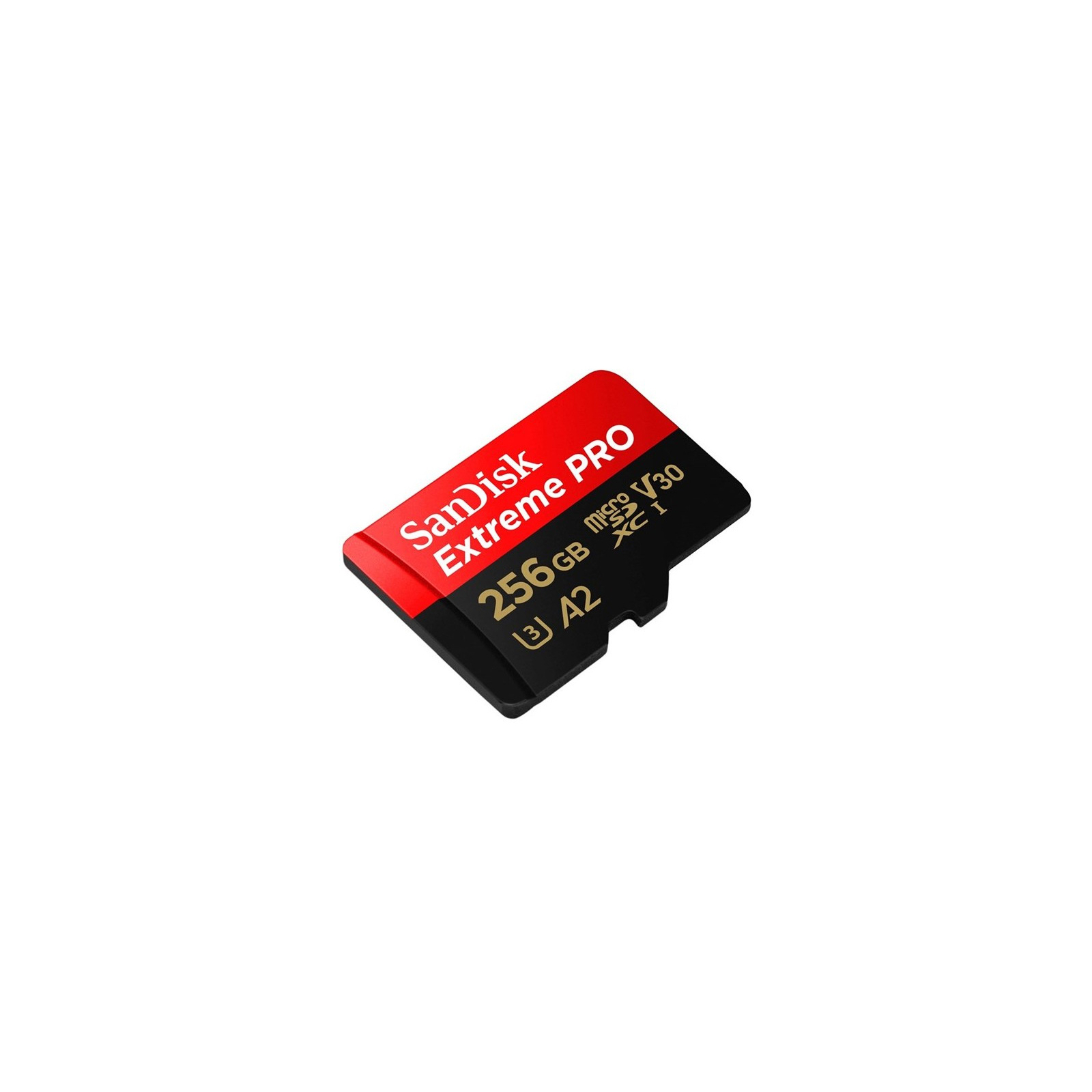 Карта пам'яті SanDisk 256GB microSDXC class 10 V30 UHS-I U3 Extreme Pro (SDSQXCZ-256G-GN6MA) зображення 3