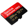 Карта пам'яті SanDisk 256GB microSDXC class 10 V30 UHS-I U3 Extreme Pro (SDSQXCZ-256G-GN6MA) зображення 3