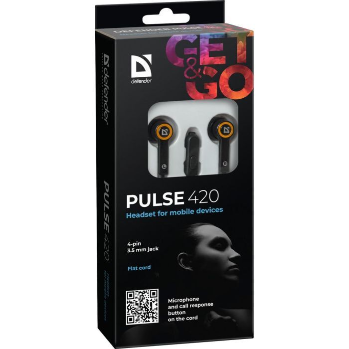 Наушники Defender Pulse 420 Red (63424) изображение 5