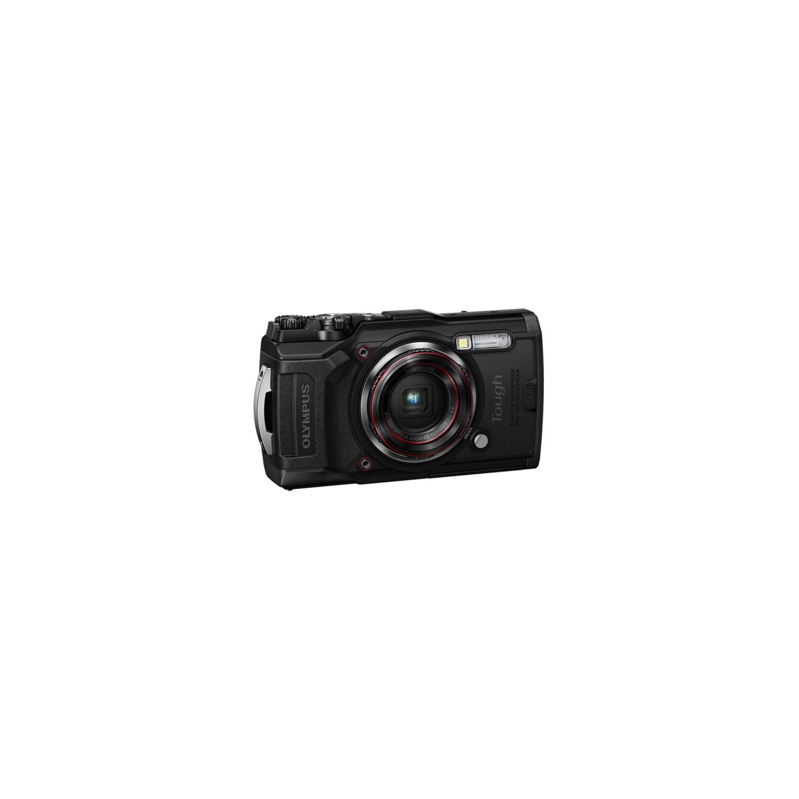 Цифровий фотоапарат Olympus TG-6 Black (Waterproof - 15m; GPS; 4K; Wi-Fi) (V104210BE000) зображення 2