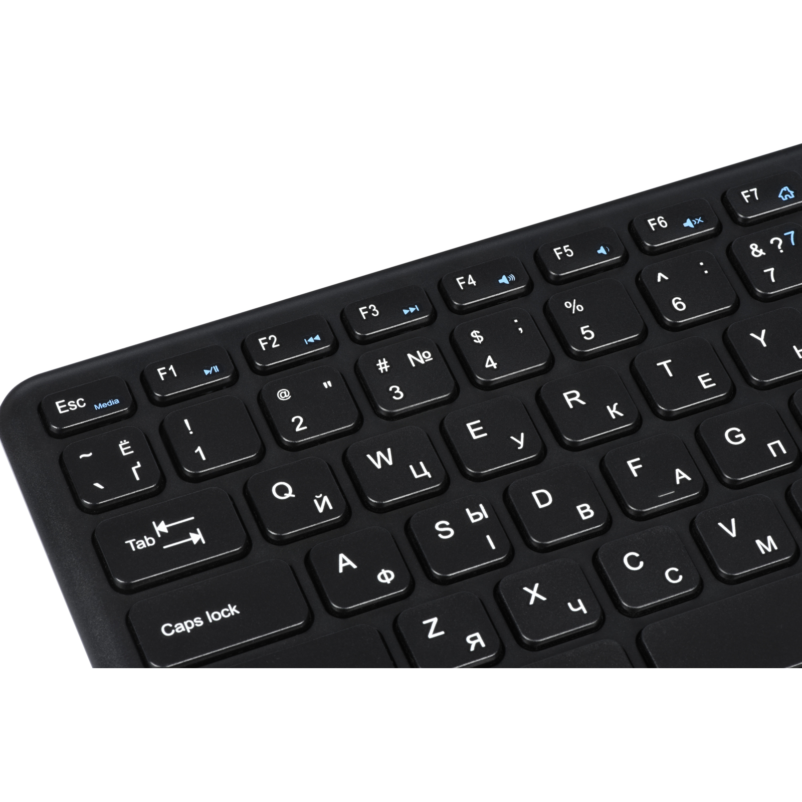 Клавіатура 2E KT100 Touch Wireless Black (2E-KT100WB) зображення 6