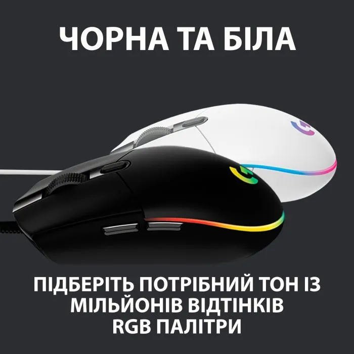 Мышка Logitech G102 Lightsync White (910-005824) изображение 7