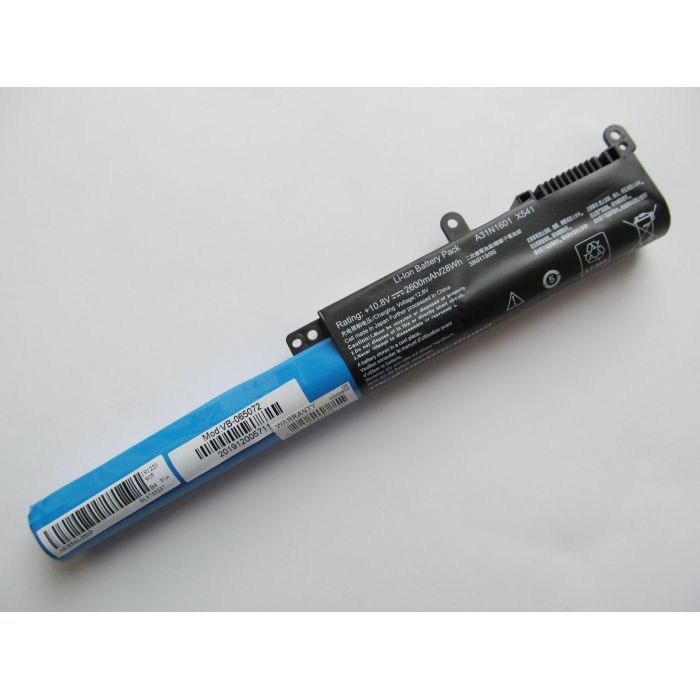 Аккумулятор для ноутбука Asus X541 A31N1601, 2600mAh, 3cell, 10.8V, Li-ion AlSoft (A47426) изображение 2