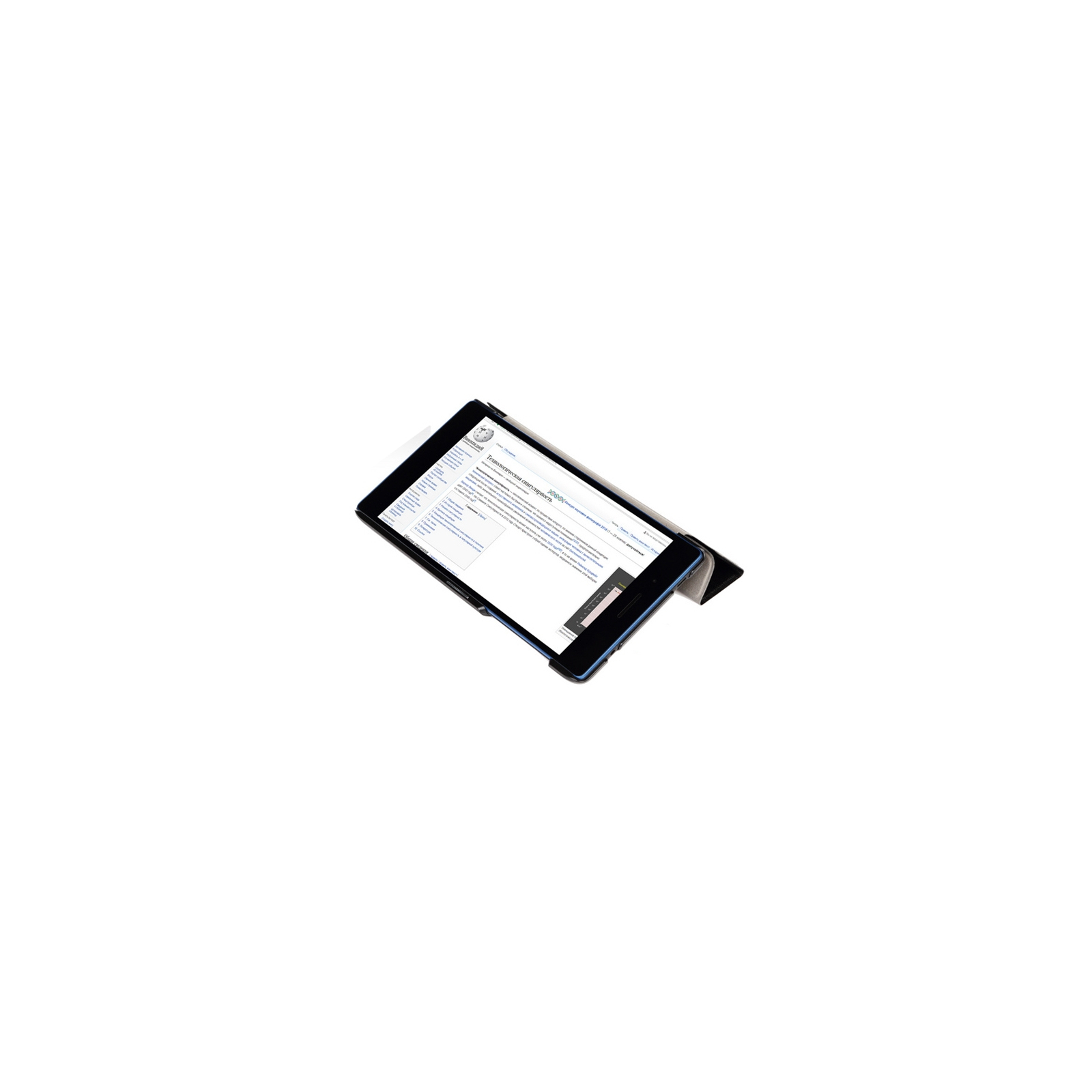 Чехол для планшета BeCover Smart Case Lenovo Tab 3-730X Black (700951) изображение 4