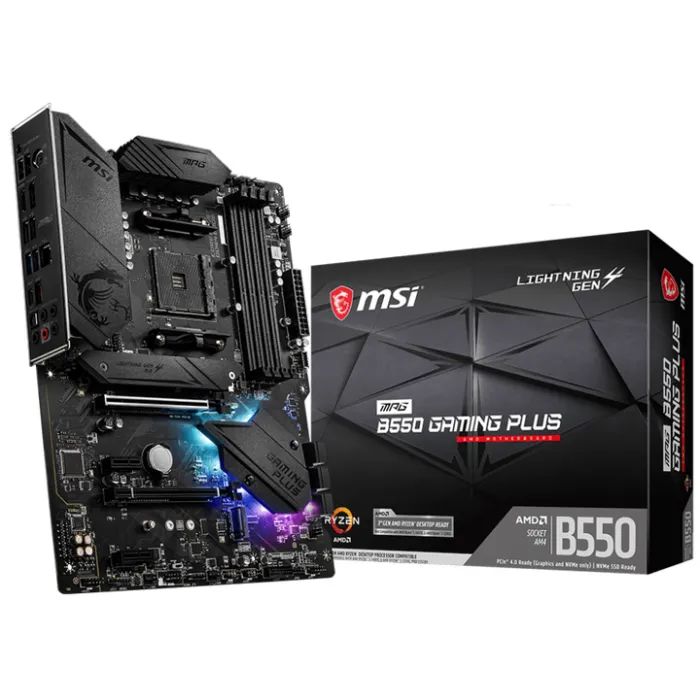 Материнська плата MSI MPG B550 GAMING PLUS зображення 2