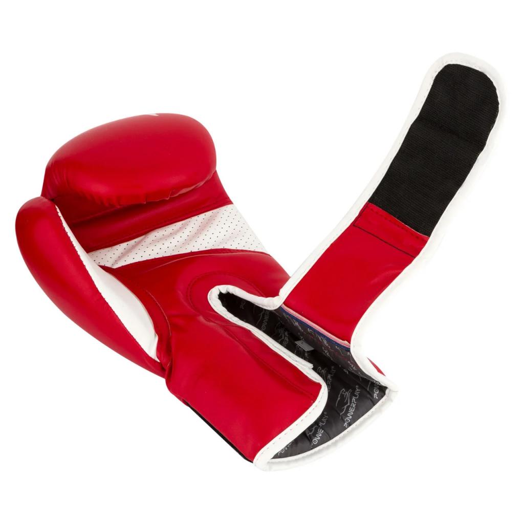 Боксерські рукавички PowerPlay 3018 10oz Red (PP_3018_10oz_Red) зображення 3