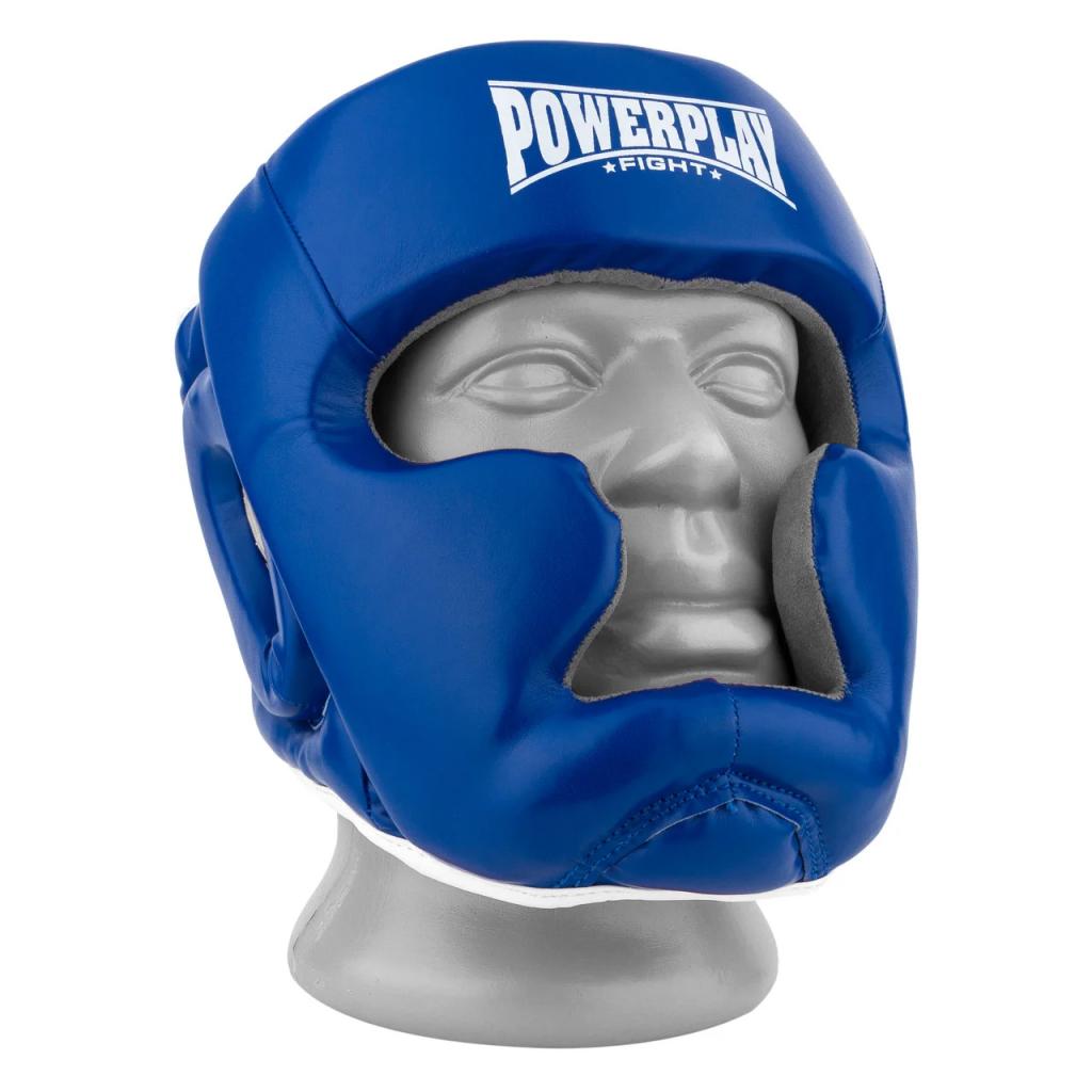 Боксерский шлем PowerPlay 3068 XS Black/Green (PP_3068_XS_Black/Green) изображение 2