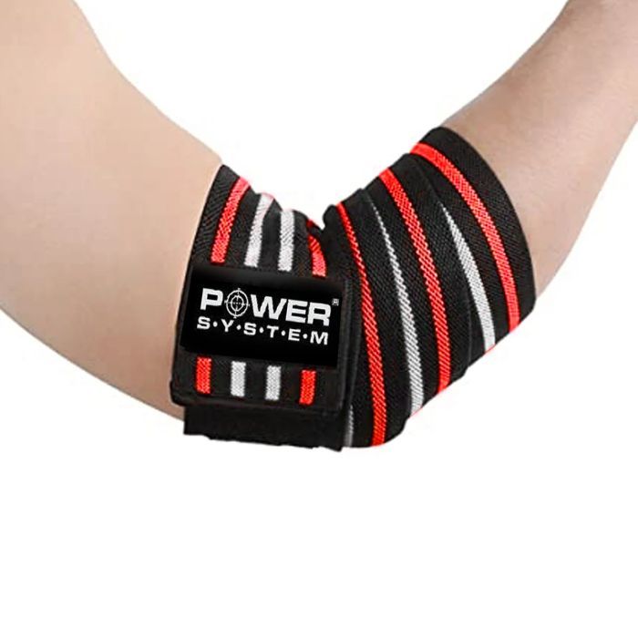 Бинт для спорту Power System PS-3600 Red/Black (PS-3600_Red-Black) зображення 3