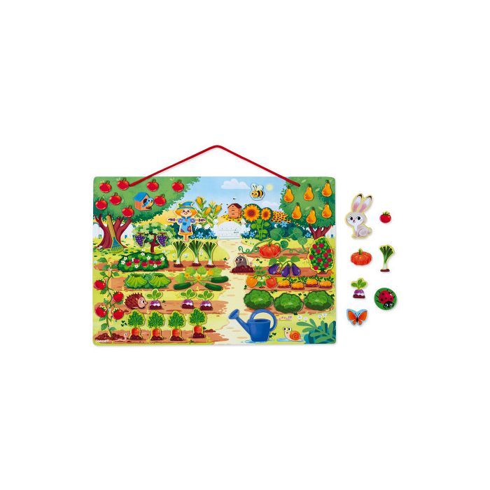 Развивающая игрушка Janod Магнитный набор Сад (J05463) изображение 2