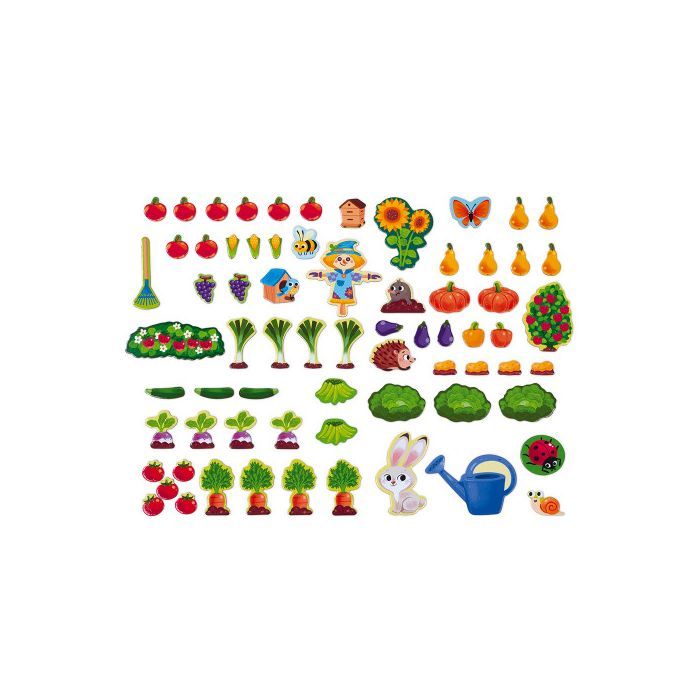 Развивающая игрушка Janod Магнитный набор Сад (J05463) изображение 5