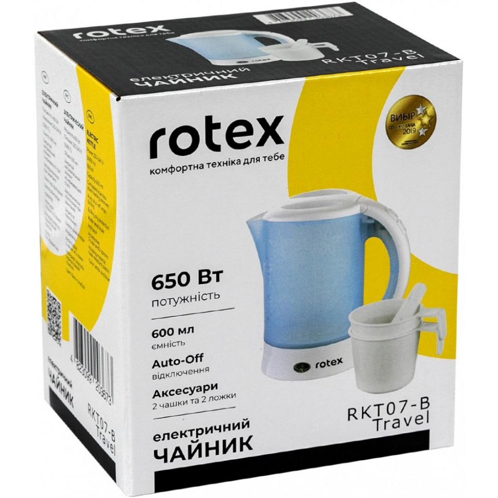 Електрочайник Rotex RKT07-G Travel зображення 5