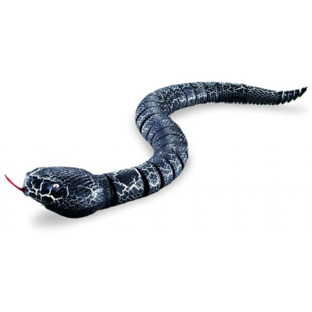 Радиоуправляемая игрушка ZF Змея с пультом управления ZF Rattle snake (черная) (LY-9909A)
