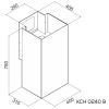 Вытяжка кухонная Kernau KCH 0240 B изображение 2