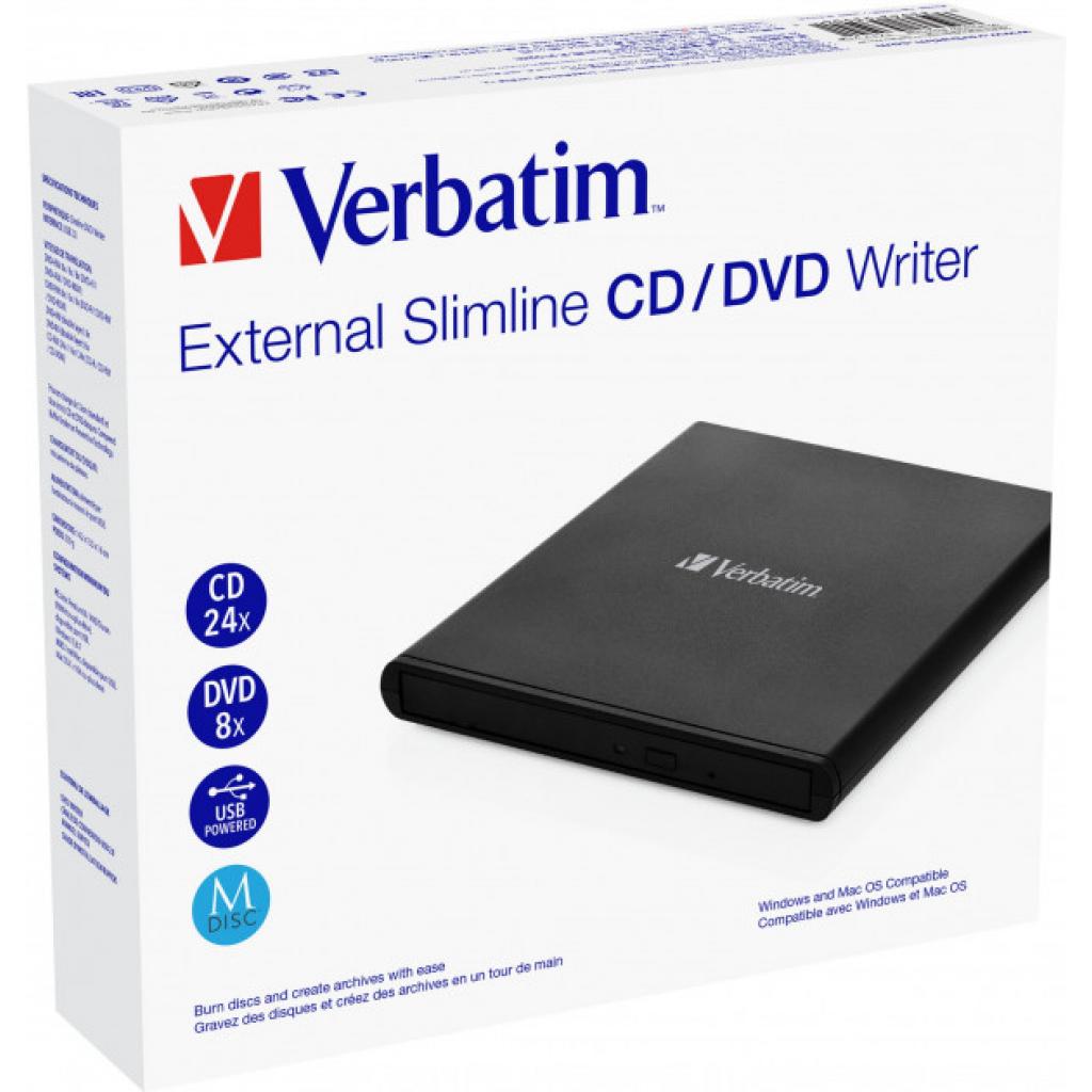 Оптический привод DVD-RW Verbatim 53504. изображение 4