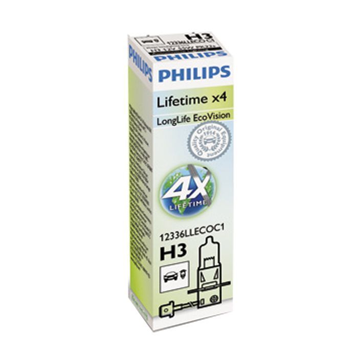 Автолампа Philips галогенова 55W (12336 LLECO C1) изображение 2