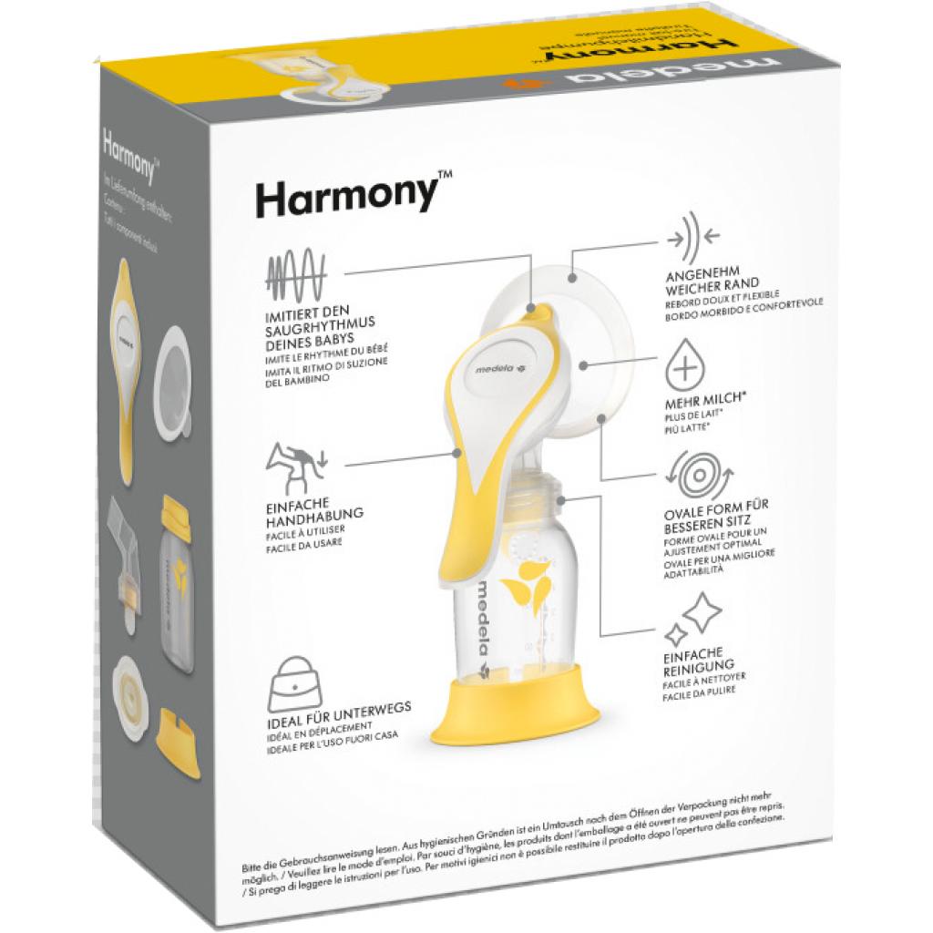 Молоковідсмоктувач Medela механічний Harmony Manual 2-Phase Breastpump (101041157) зображення 3