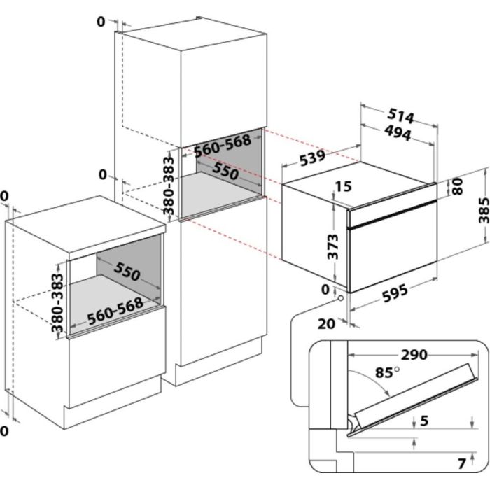 Микроволновая печь Whirlpool W9 MD260 BSS изображение 5