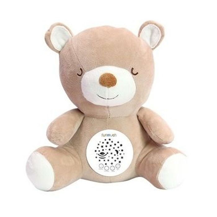Нічник Funmuch музичний з проектором Ведмедик (FM666-18)