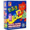Розвиваюча іграшка Vladi Toys Великий середній маленький, українська мова (VT1804-28)