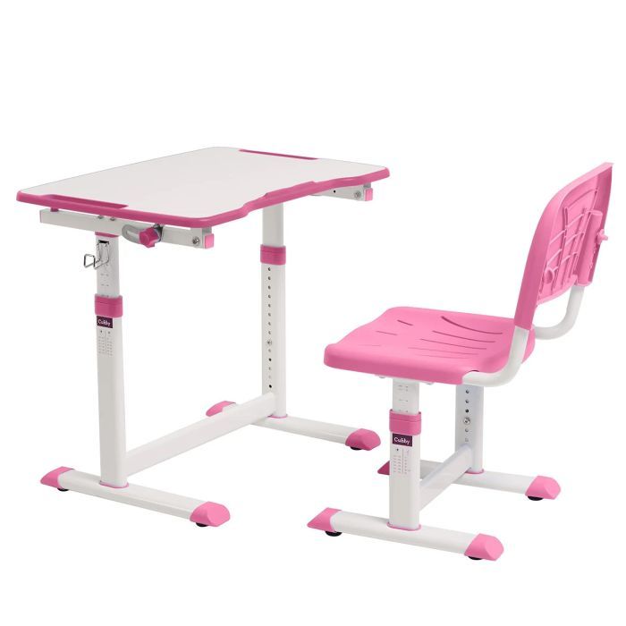 Парта со стулом FunDesk Olea Pink (516042) изображение 2