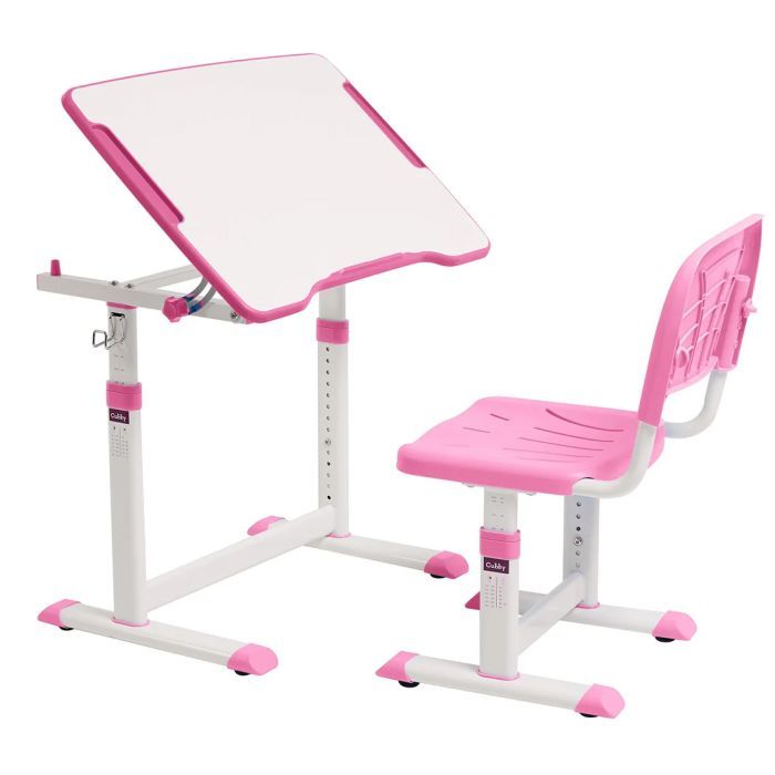 Парта со стулом FunDesk Olea Pink (516042) изображение 3