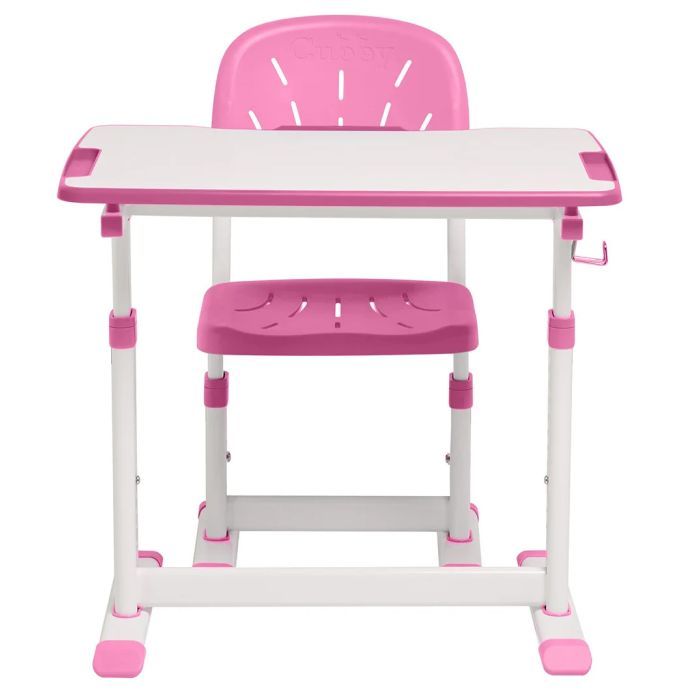 Парта со стулом FunDesk Olea Pink (516042) изображение 4