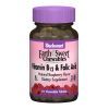 Витамин Bluebonnet Nutrition Витамин В12 и Фолиевая кислота, Вкус Малины, Earth Sweet Che (BLB-00435)