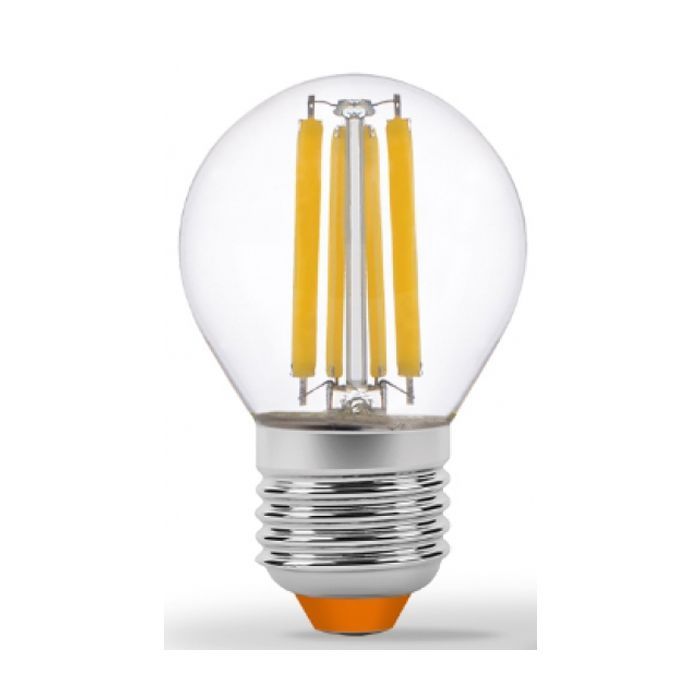 Лампочка Videx Filament G45F 6W E27 3000K 220V (VL-G45F-06273)
