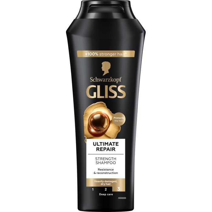 Шампунь Gliss Ultimate Repair для пошкодженого та сухого волосся 400 мл (9000100663410)