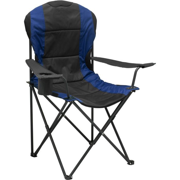 Крісло складане NeRest NR-34 Турист Grey/Blue (4820211100506_1)