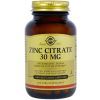 Минералы Solgar Цинк Цитрат, 30 мг, Zinc Citrate, 100 вегетарианских капсул (SOL03670)