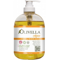 Photos - Soap / Hand Sanitiser Olivella Рідке мило  Абрикос на основі оливкової олії 500 мл  (764412260239)