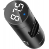 FM модулятор Baseus Energy Column MP3 Charger Dark grey (CCNLZ-0G) изображение 3