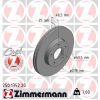 Тормозной диск ZIMMERMANN 250.1352.20