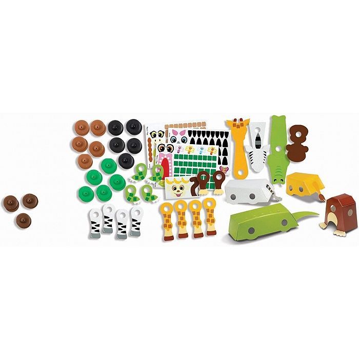 Набор для творчества Melissa&Doug Веселые животные Сафари (MD30190) изображение 2