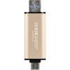 USB флеш накопичувач Transcend 128GB JetFlash 930 Gold-Black USB 3.2/Type-C (TS128GJF930C) зображення 7
