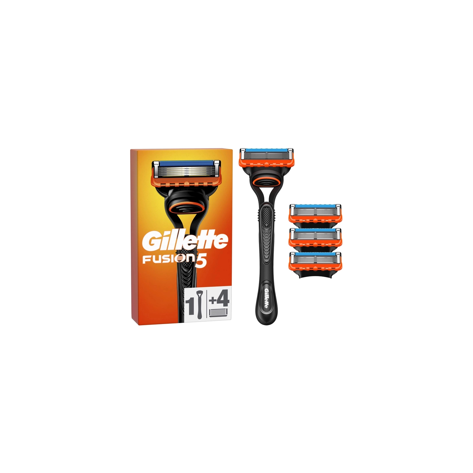 Бритва Gillette Fusion5 с 2 сменными картриджами (7702018874125/7702018866946)